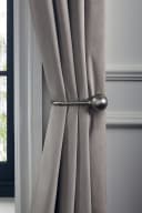 Next Raffhalter mit Kugeldesign 2er-Set Silber Metall Bild 1