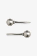 Next Raffhalter mit Kugeldesign 2er-Set Silber Metall Bild 2