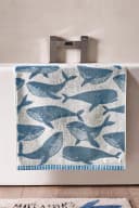 Next Handtuch Baumwoll-Handtuch Wal Motiv Blau Bild 3