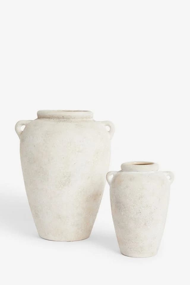 Next Dekovase Kleine Country Lydford Vase aus Keramik Beige