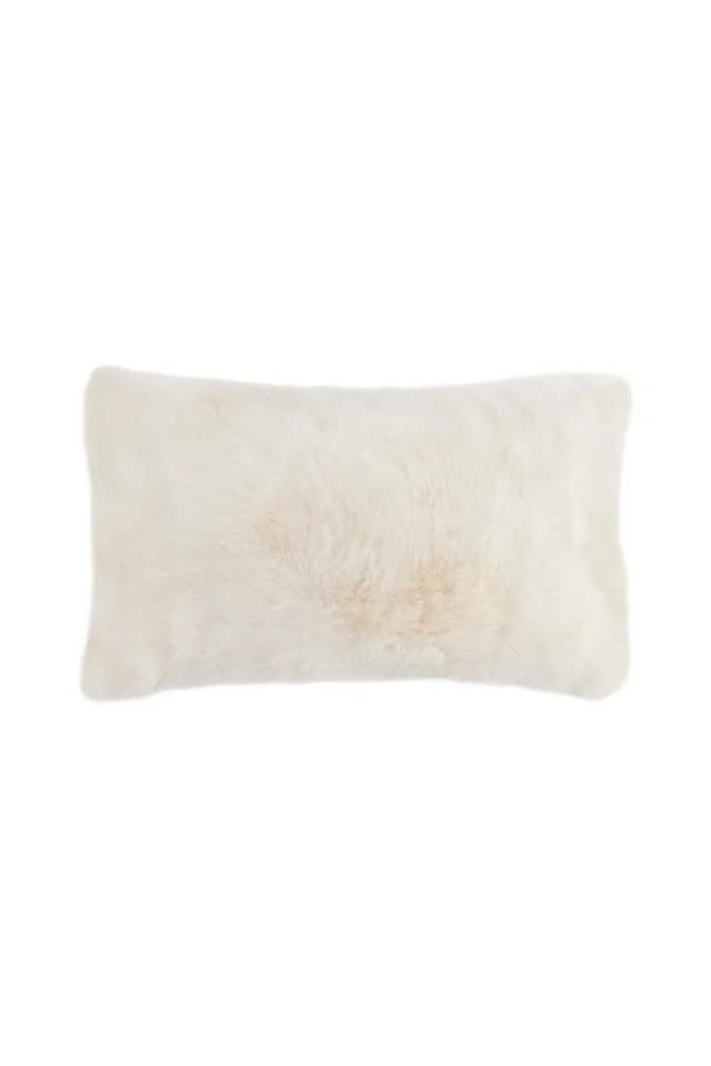 Next Dekokissen Loulou Kunstfell Ivory - Bild 2