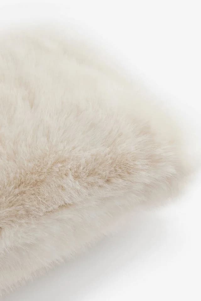 Next Dekokissen Loulou Kunstfell Ivory - Bild 3