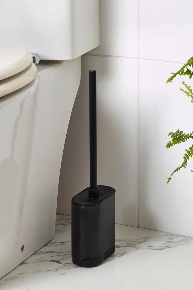 Next WC-Reinigungsbürste Schmale Toilettenbürste aus Silikon Schwarz - Bild 3