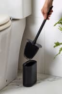 Next WC-Reinigungsbürste Schmale Toilettenbürste aus Silikon Schwarz Bild 4