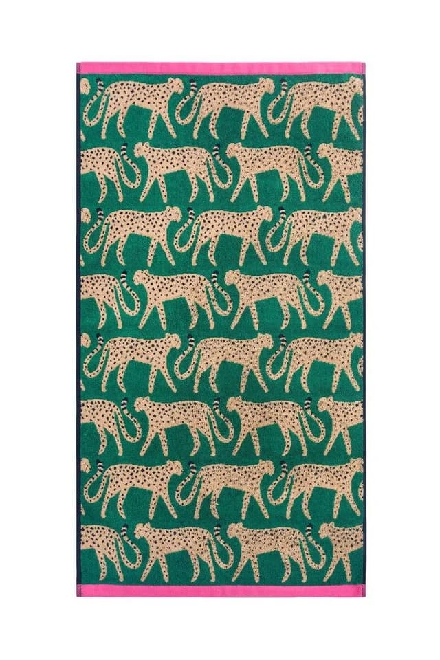 Next Handtuch mit Gepard-Animal-Print aus Baumwolle - Bild 2