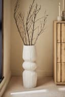 Next Dekovase Große, organisch strukturierte Vase Beige Bild 3