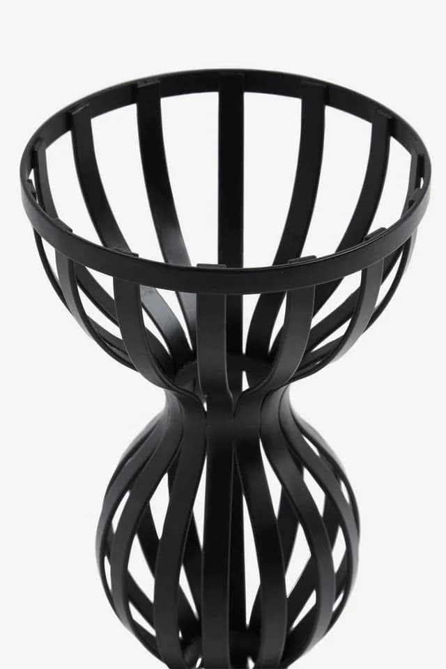 Next Kerzenhalter Stumpenkerzenhalter aus Draht Schwarz