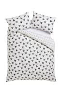 Next Bett-Set Wendbar mit Herzmotiv Schwarz/Weiß Baumwolle Polyester Bild 2