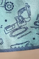 Next Kinderhandtuch 100% Baumwolle Blau Bild 1