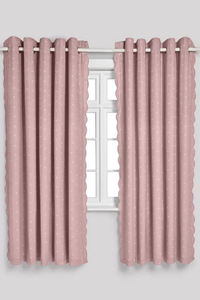 Next Verdunkelungsvorhang 2er-Set Rosa mit Ösen - Bild 2