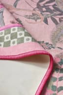 Next Teppich Waschbarer Läufer Blumenmuster Exotischer Affe Rosa Bild 5