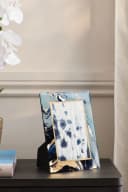 Next Bilderrahmen Marmor-Glas Marineblau Gold-Metallic Bild 3