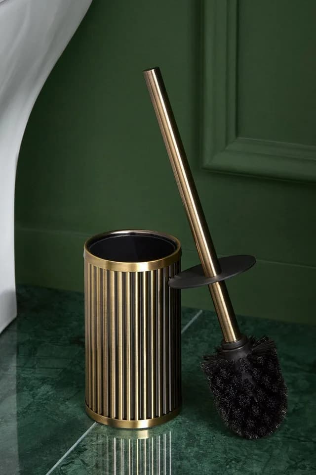 Next WC-Reinigungsbürste Geriffelte Toilettenbürste Gold - Bild 4