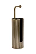 Next Gerippter Toilettenpapierhalter Goldfarben Bild 2