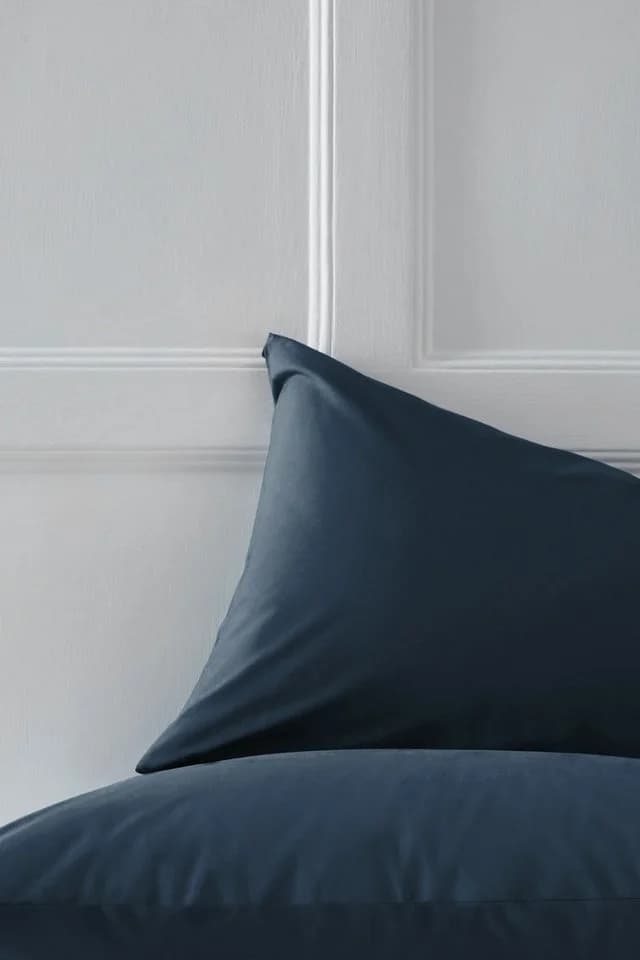 Next Kissenbezüge 2er-Pack Navy Blue Baumwolle