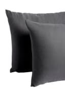 Next Kissenbezüge Simply Soft Mikrofaser-Kissenbezüge 2er-Set Charcoal Grey Bild 2
