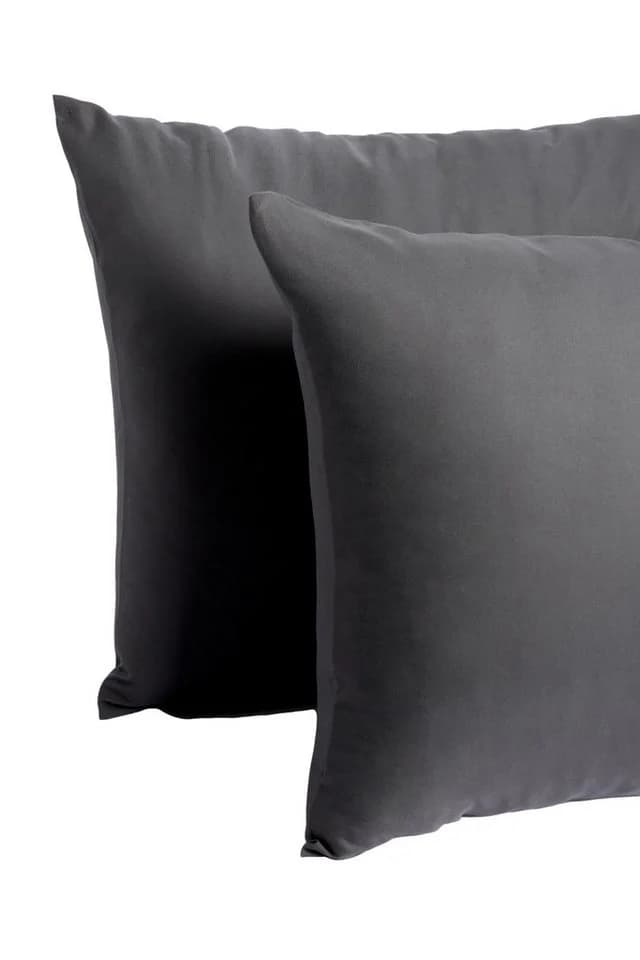 Next Kissenbezüge Simply Soft Mikrofaser-Kissenbezüge 2er-Set Charcoal Grey - Bild 2