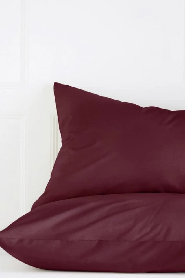 Next Kissenbezug 2er-Pack Burgundy Red Baumwolle Polyester
