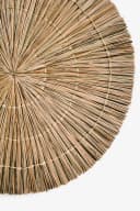 Next Wanddekoobjekt Set of 3 Woven Rattan Wall Plaques Braun Bild 3
