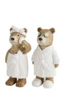 Next Dekofigur Bertie Bear Spa Badezimmerdeko 2er-Set Bild 2