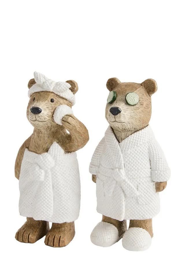 Next Dekofigur Bertie Bear Spa Badezimmerdeko 2er-Set - Bild 2