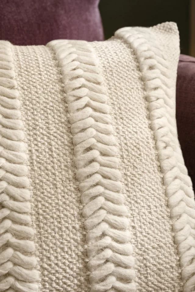 Next Dekokissen Chevron-Muster Beige - Bild 3