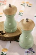 Next Salz- und Pfeffermühle Maisie 2er-Set Holz Sage Green Bild 4