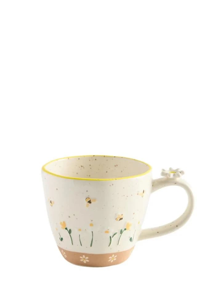Maisie Becher 1-tlg. Floral Print Steingut
