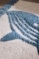 Next Badematte Wal-Design 100% Baumwolle Blau Bild 1