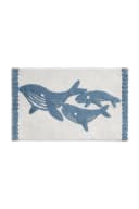 Next Badematte Wal-Design 100% Baumwolle Blau Bild 2