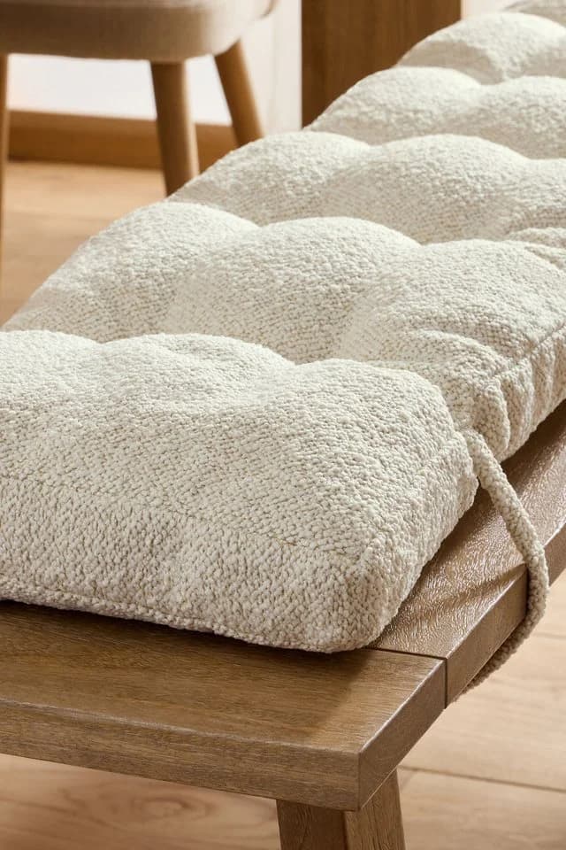 Next Sitzkissen Esszimmerbank Casual Boucle Oyster Polyester - Bild 3