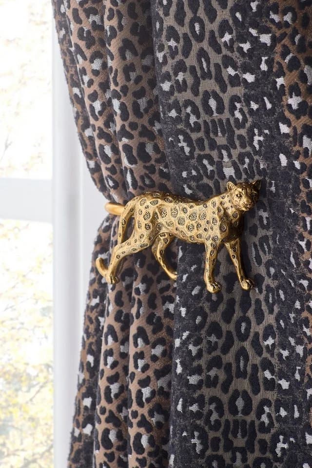 Next Raffhalter Leopardendekor Gold