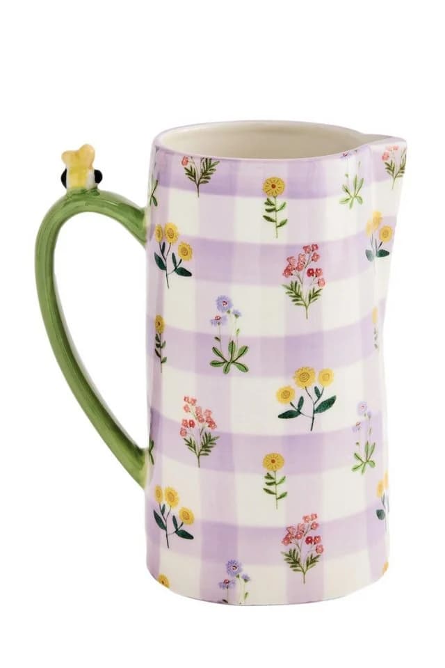 Next Keramik-Krugvase mit Blumenmuster