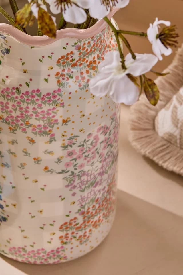 Next Florale Vase Rosa