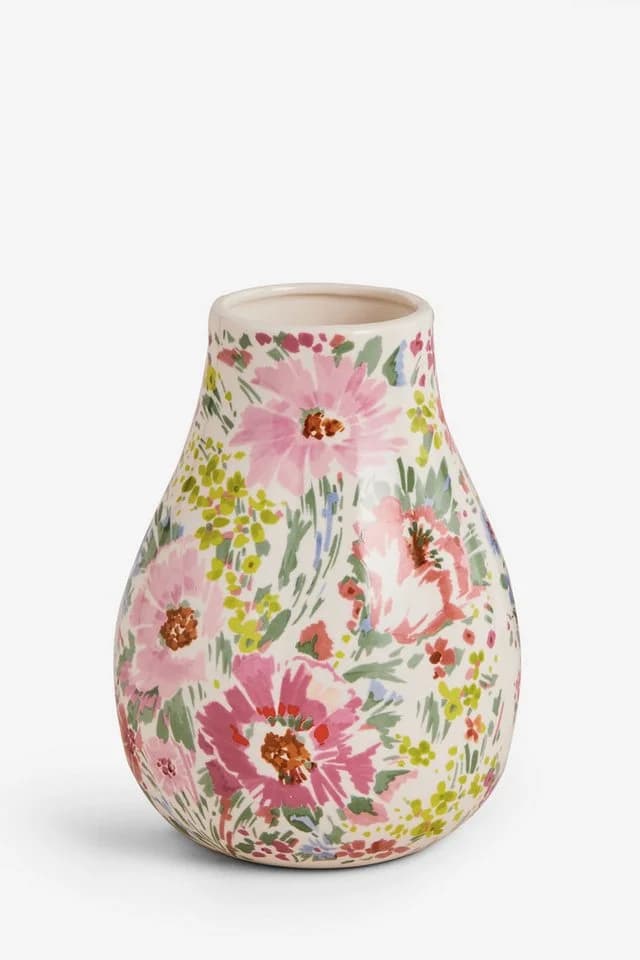 Next Keramikvase Mittelgroß Weiß