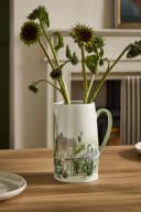 Next Dekovase Krug-Vase Weiß Steingut Bild 1