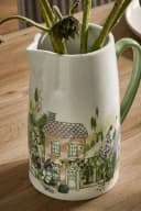 Next Dekovase Krug-Vase Weiß Steingut Bild 4