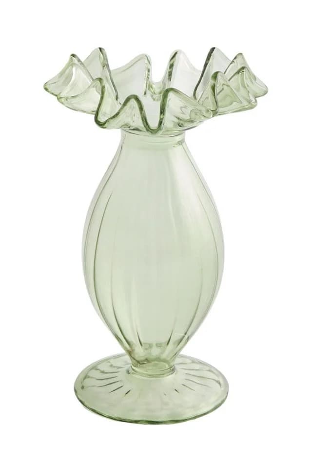 Next Dekovase Geriffelte Knospenvase mit Kräuselung Glas - Bild 2