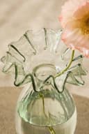 Next Dekovase Geriffelte Knospenvase mit Kräuselung Glas Bild 4