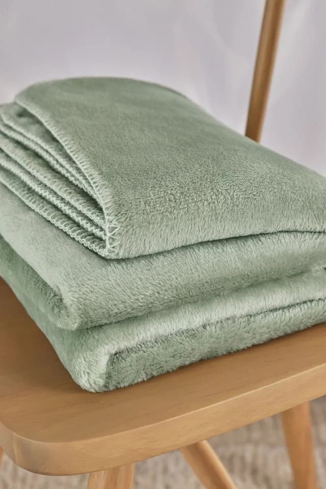 Next Wohndecke Kuschelige Fleece Decke Grün - Bild 4