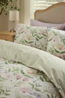 Next Bettgarnitur Blumen-Print Schachbrettmuster Baumwolle Bild 1