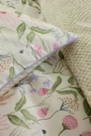 Next Bettgarnitur Blumen-Print Schachbrettmuster Baumwolle Bild 3