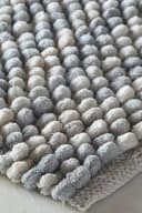 Next Badematte mit riesigen Noppen Grau Marl Polyester Baumwolle Bild 1
