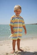 Next Badeponcho Frottee-Cover-up mit Reißverschluss Baumwolle Bunt Bild 5