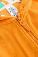 Next Badeponcho Frottee-Cover-up Orange mit Reißverschluss Bild 3