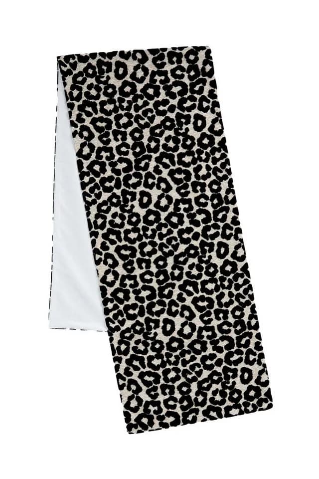 Next Samt-Tischläufer Leoparden-Print Schwarz/Braun - Bild 2