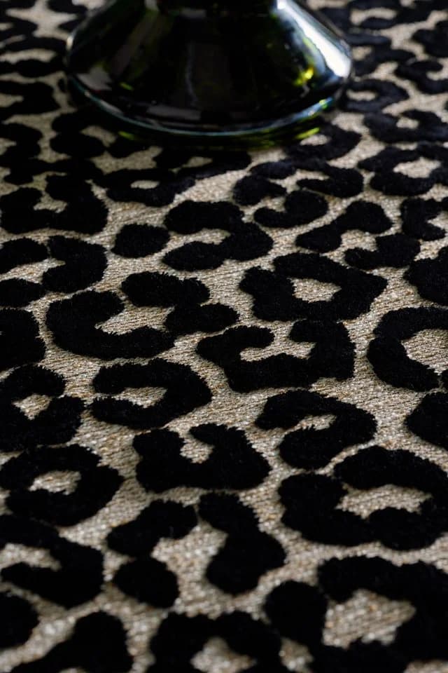 Next Samt-Tischläufer Leoparden-Print Schwarz/Braun - Bild 3