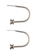 Next Raffhalter Set 2-teilig Metall Antique Brass gerippt Bild 2
