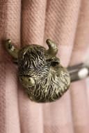 Next Raffhalter 2er-Set Hochlandrind Hamish Metall Bild 3
