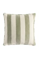 Next Dekokissen Chenille-Streifen Sage Green 50x50 cm Bild 2